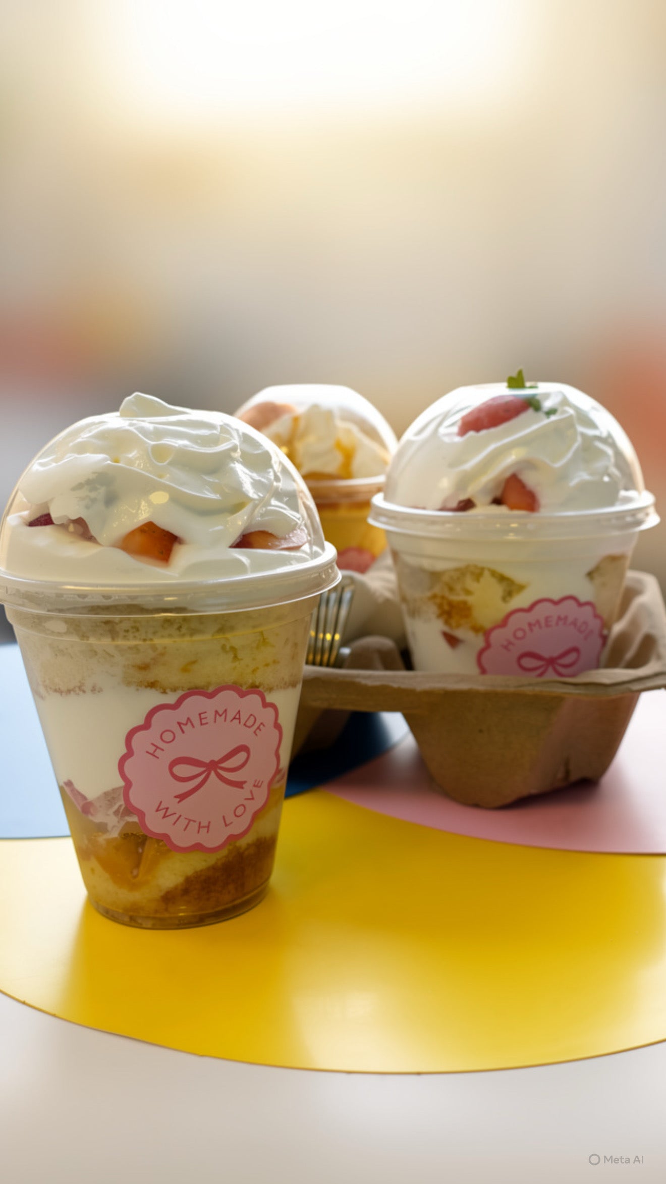 Tres Leches Cake Cup