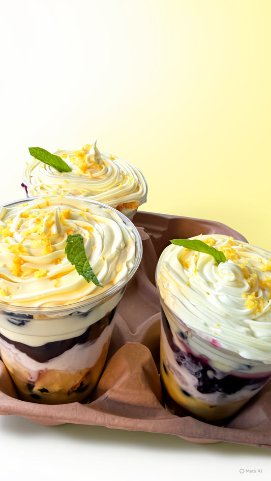 Blueberry Lemon Triffle Cup