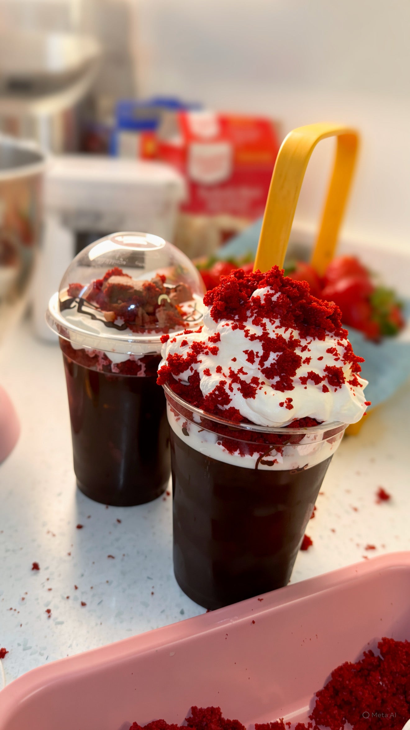 Red Velvet Cake Cup